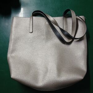 Elegant Metallic Tote Bag